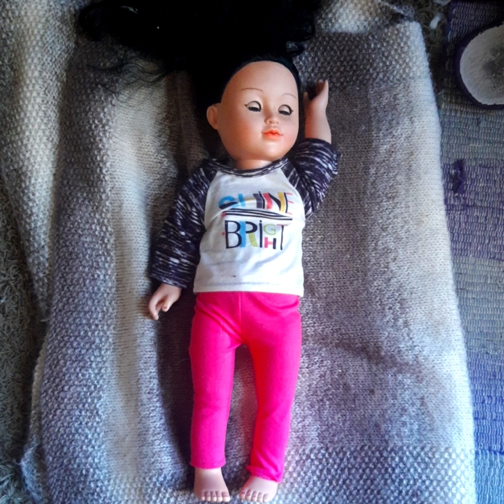 American Girl Doll with Modern Sporty Outfit